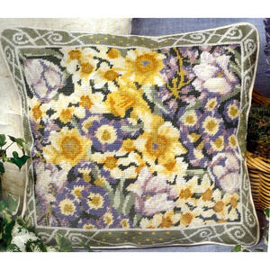Primavera Needlepoint Tapestry Kit Lady Spring Pillow Cushion Floral Sealed New